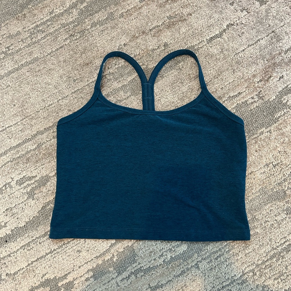 Beyond Yoga Teal Racerback Top